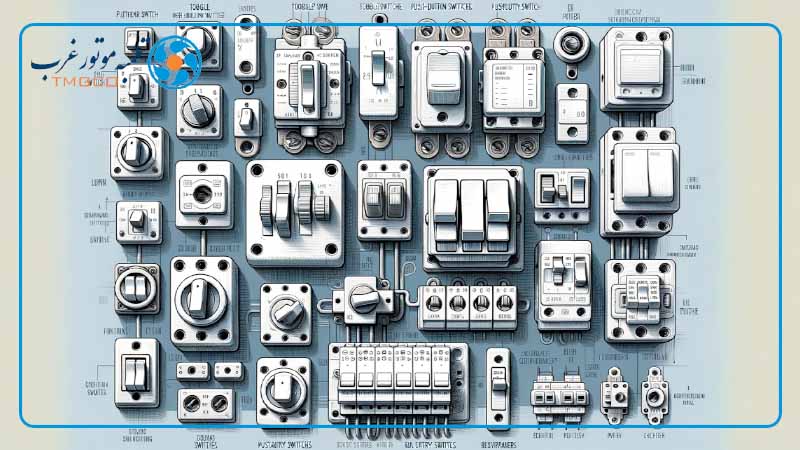 کلیدهای تابلو برق