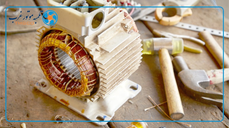 تعمیر سیم پیچ سوخته الکتروموتور